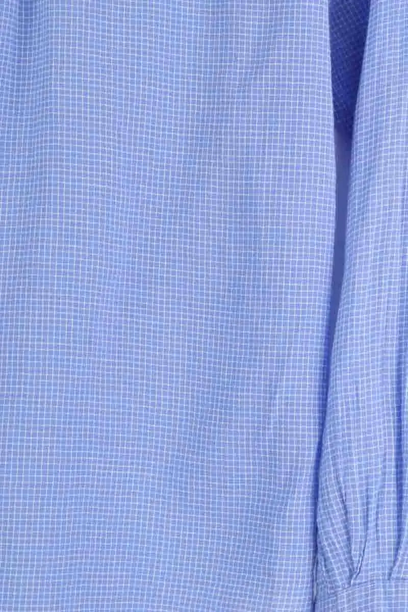 Chemise Leon & Harper Bleu en Coton