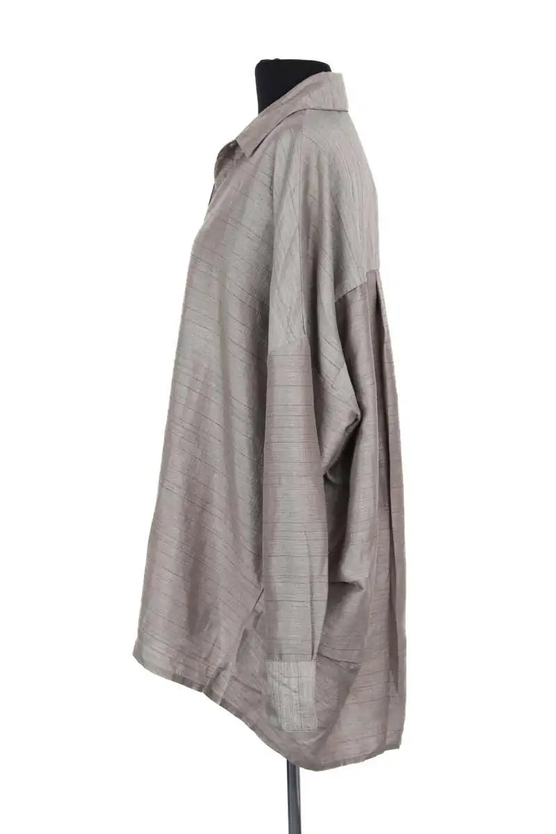 Chemise Léonie Gris en Synthétique