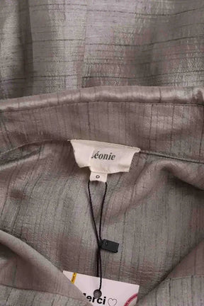 Chemise Léonie Gris en Synthétique
