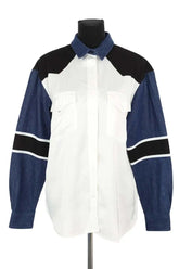 Chemise Levi's Blanc en Viscose, taille M - Seconde Main