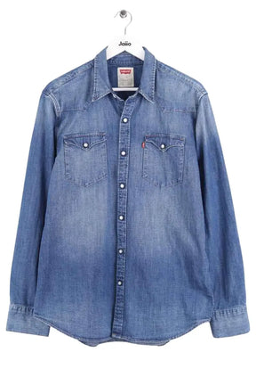 Chemise Levi's Bleu en Coton, taille L - Seconde Main