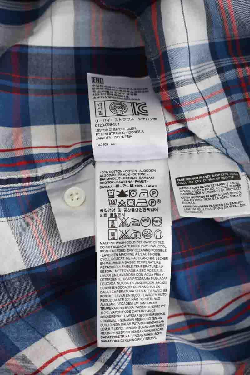 Chemise Levi's Bleu en Coton