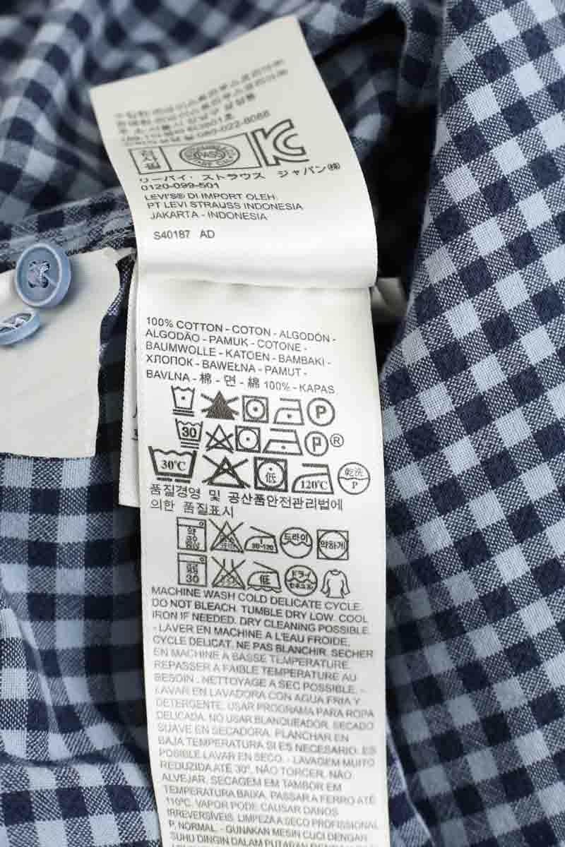 Chemise Levi's Bleu en Coton