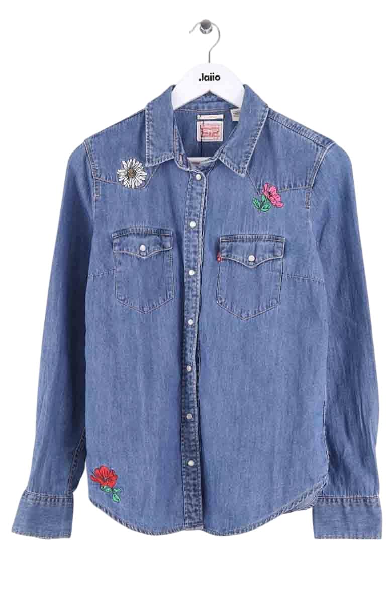 Chemise Levi's Bleu en Coton, taille M - Seconde Main
