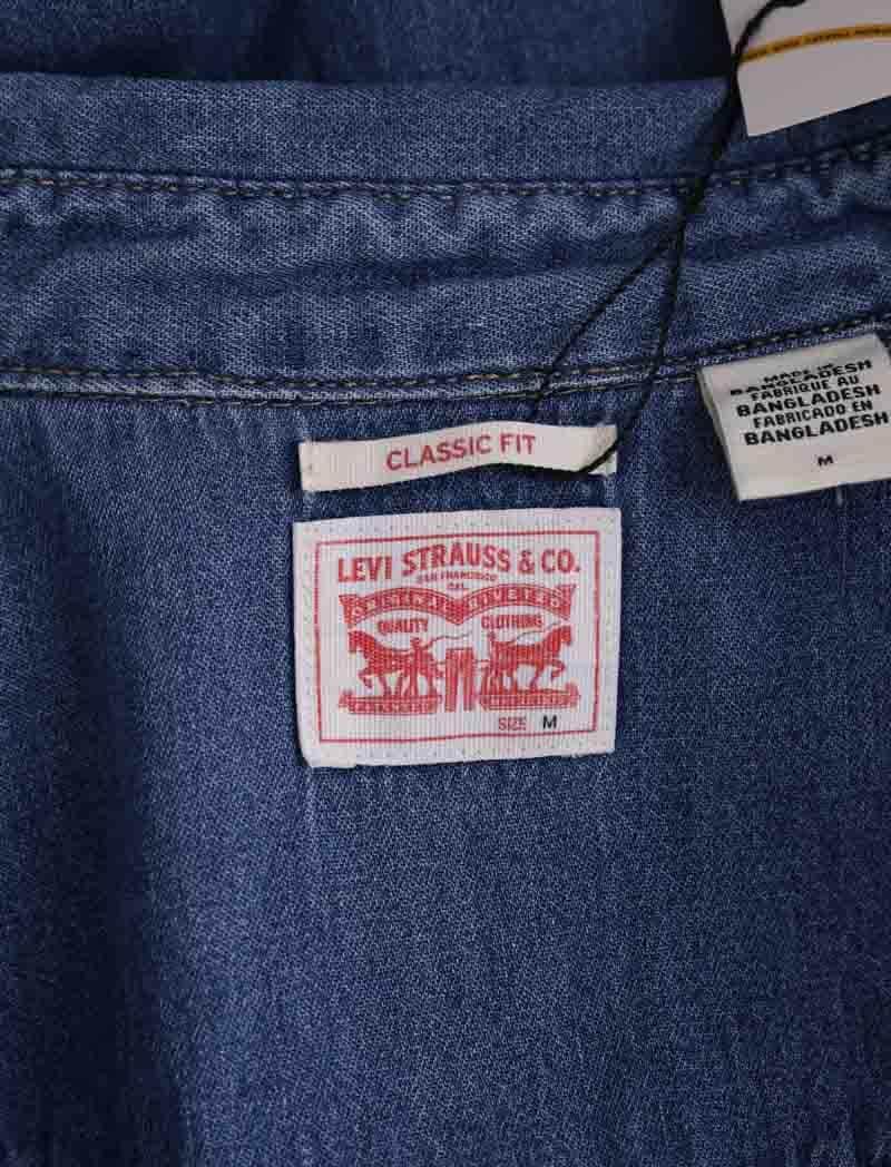 Chemise Levi's Bleu en Coton