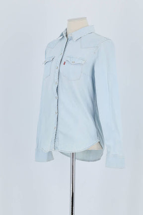 Chemise Levi's Bleu en Coton