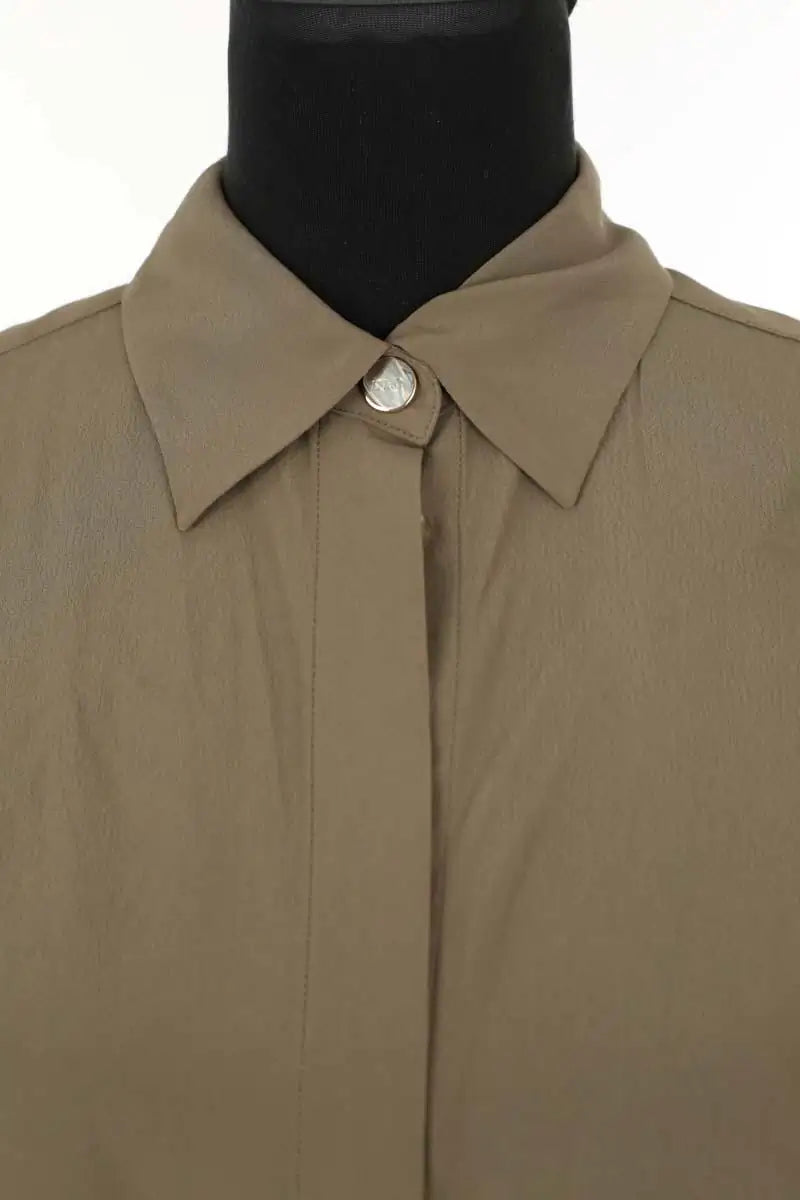 Chemise Liu Jo Kaki en Synthétique