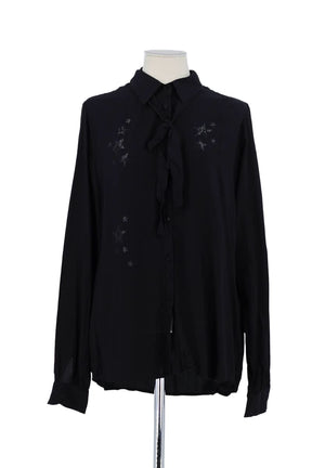 Chemise Liu Jo Noir en Viscose, taille M - Seconde Main