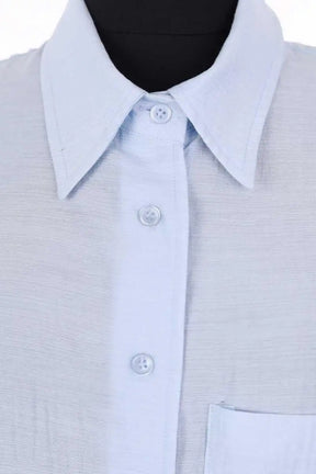 Chemise Longchamp Bleu en Synthétique