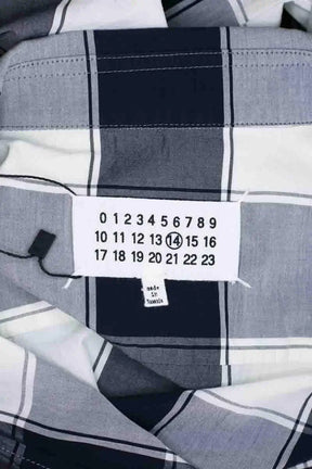 Chemise Maison Martin Margiela Marine en Coton