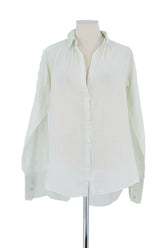 Chemise Maje Blanc en Coton, taille M - Seconde Main