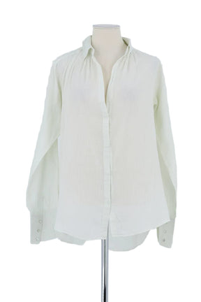 Chemise Maje Blanc en Coton, taille M - Seconde Main