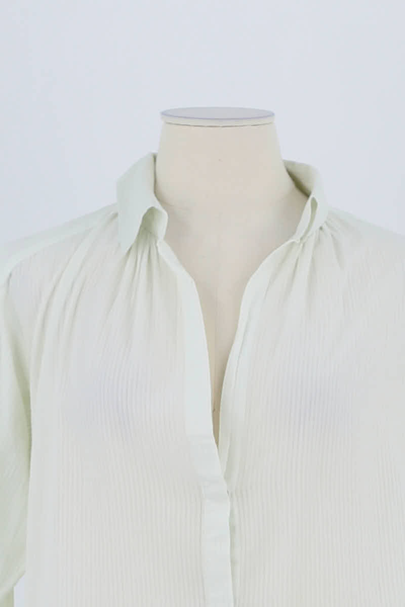 Chemise Maje Blanc en Coton