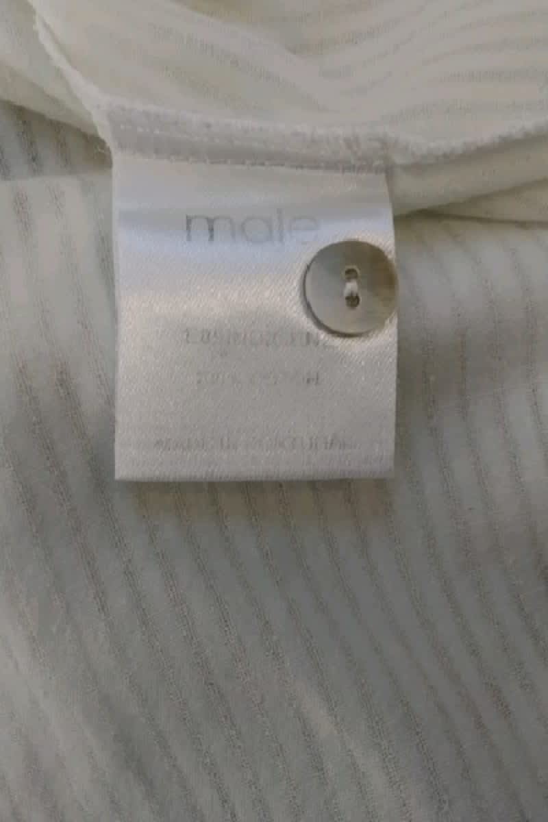 Chemise Maje Blanc en Coton