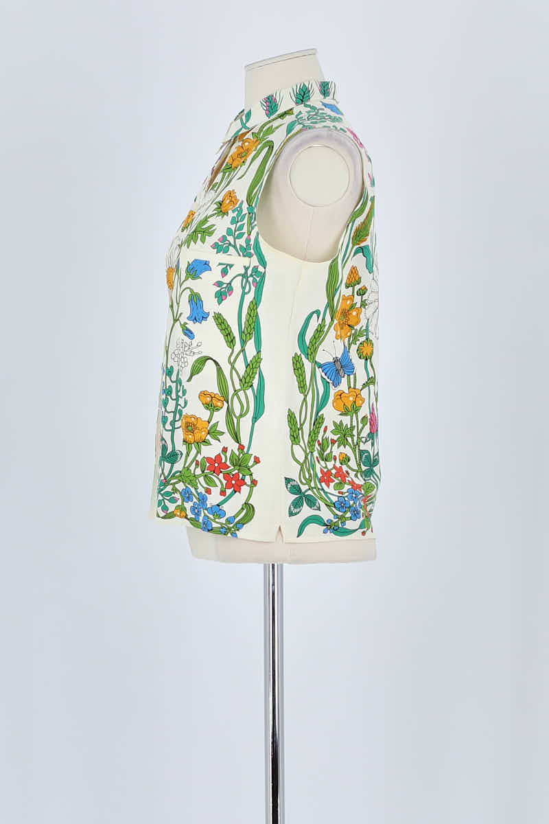 Chemise Maje Blanc en Lin