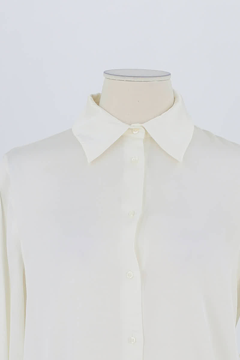 Chemise Maje Blanc en Soie