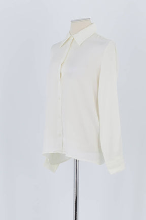 Chemise Maje Blanc en Soie