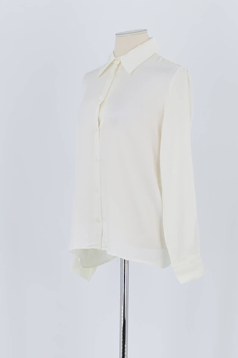 Chemise Maje Blanc en Soie