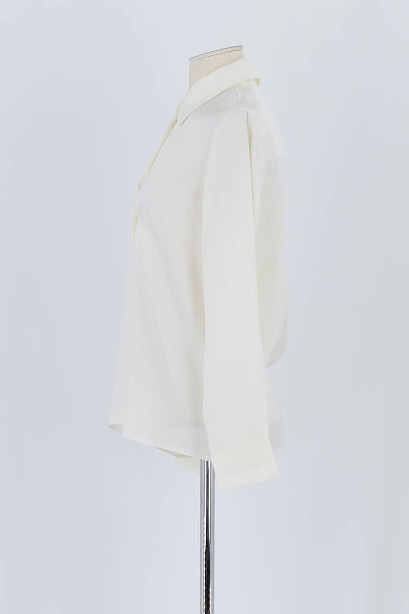 Chemise Maje Blanc en Soie