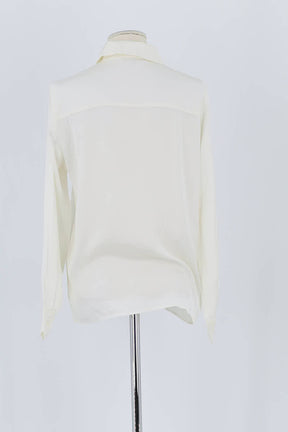 Chemise Maje Blanc en Soie