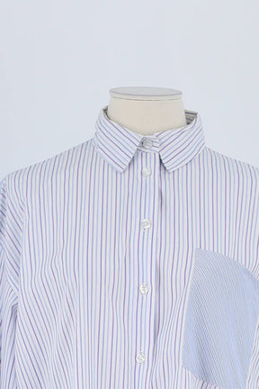 Chemise Maje Bleu en Coton