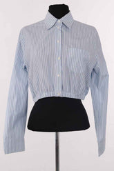 Chemise Maje Bleu en Coton, taille S - Seconde Main