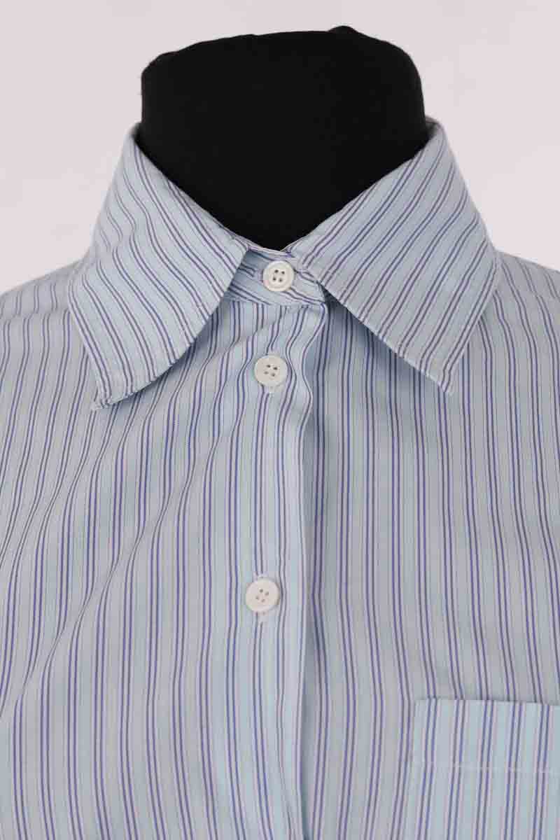 Chemise Maje Bleu en Coton