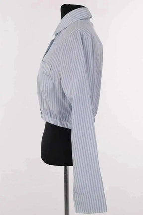 Chemise Maje Bleu en Coton
