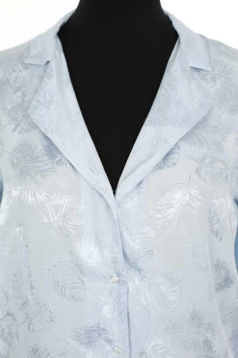 Chemise Maje Bleu en Viscose