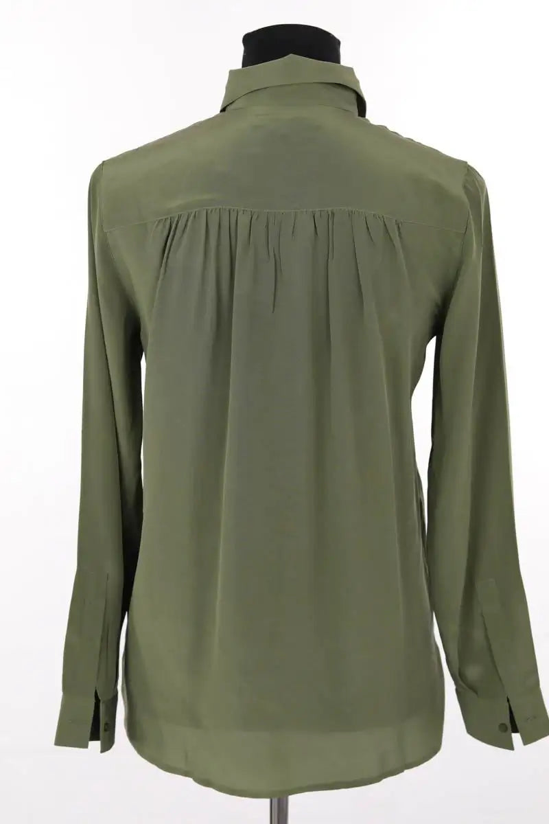 Chemise Maje Kaki en Soie
