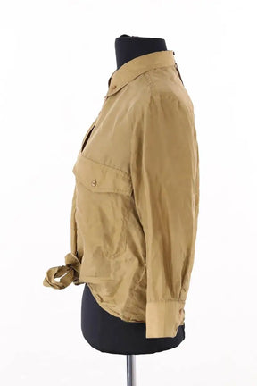 Chemise Maje Kaki en Soie