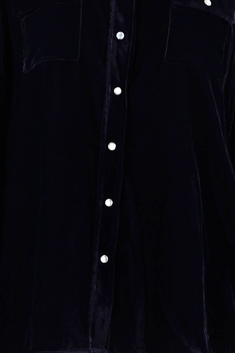 Chemise Maje Marine en Polyester