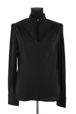 Chemise Maje Noir en Polyamide, taille S - Seconde Main