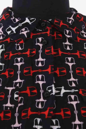 Chemise Maje Noir en Viscose