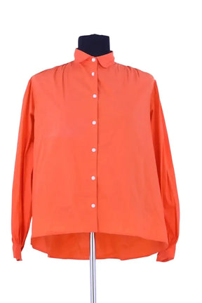 Chemise Maje Orange en Coton, taille S - Seconde Main