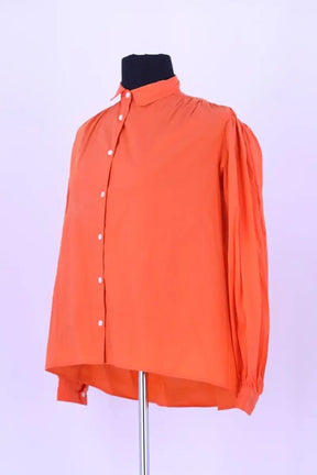 Chemise Maje Orange en Coton