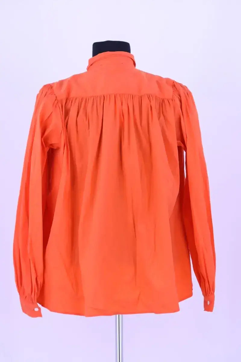 Chemise Maje Orange en Coton