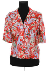 Chemise Maje Orange en Viscose, taille S - Seconde Main