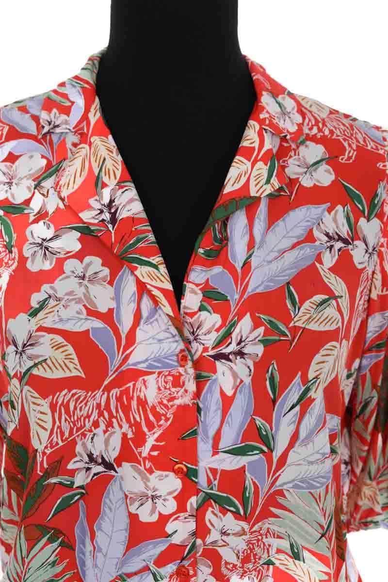 Chemise Maje Orange en Viscose
