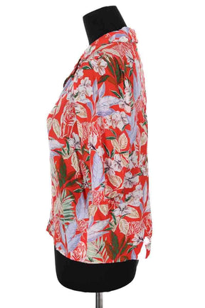Chemise Maje Orange en Viscose