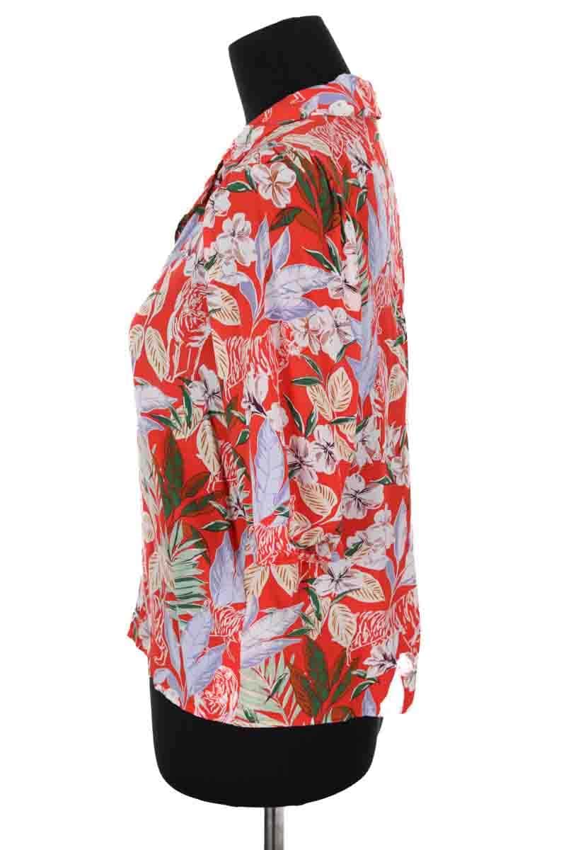 Chemise Maje Orange en Viscose