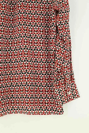 Chemise Maje Rouge en Soie
