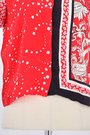 Chemise Maje Rouge en Viscose
