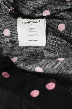 Chemise Make My Lemonade Noir en Coton