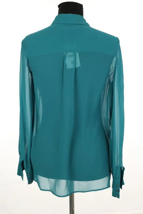Chemise Maliparmi Vert en Soie