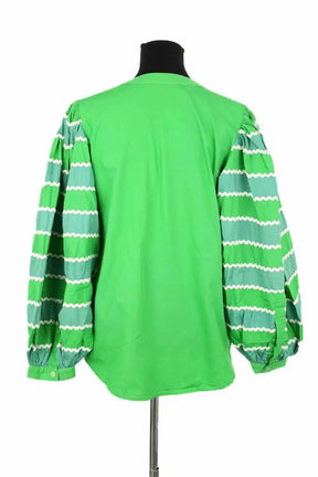 Chemise Maria de la Orden Babylone shirt Vert en Coton