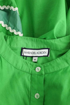 Chemise Maria de la Orden Babylone shirt Vert en Coton