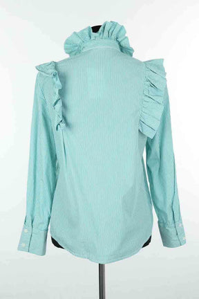 Chemise Maria de la Orden Vert en Coton
