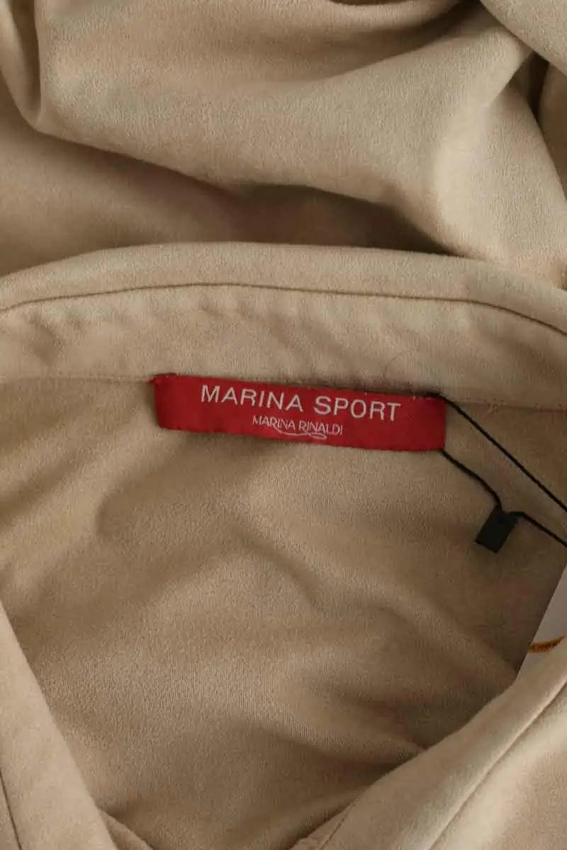 Chemise Marina Rinaldi Beige en Polyester