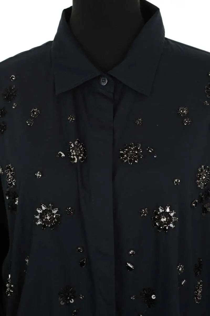 Chemise Marina Rinaldi Noir en Coton